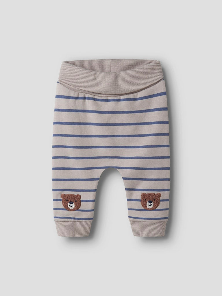 NBMDADDEL Trousers - Chateau Gray